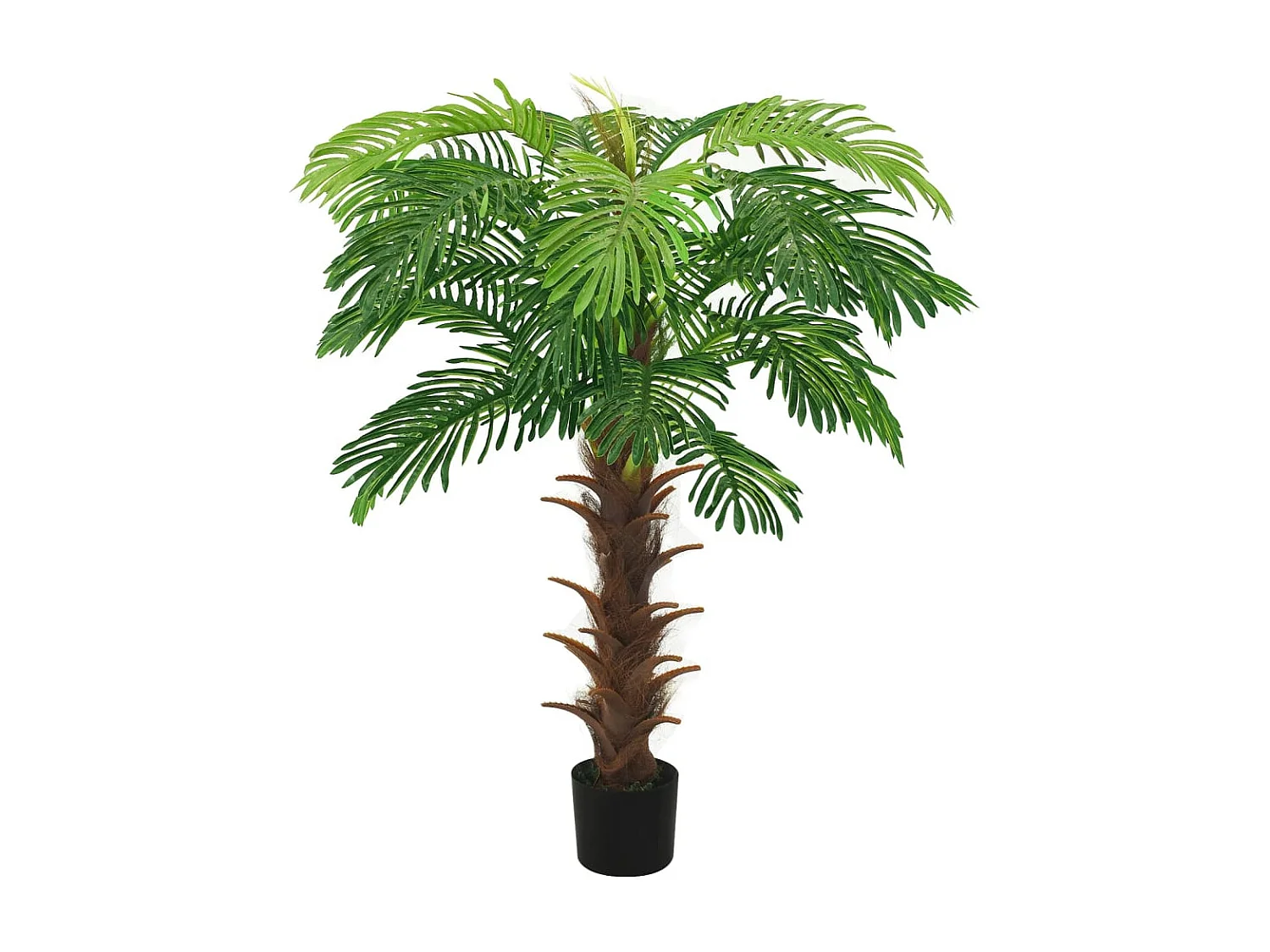 Palmeira Cycas Artificial com Vaso 140 cm Verde
