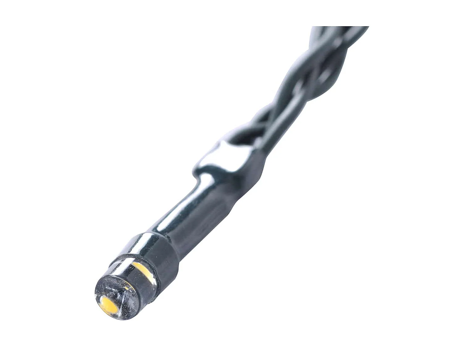 Boules de buis artificielles avec lumières LED 2 pcs vert 55 cm