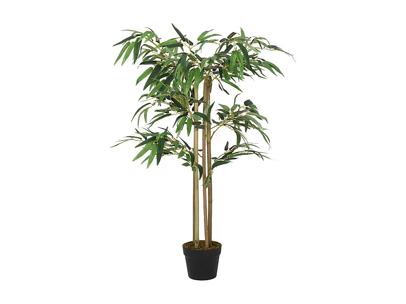 Kunstbamboe 760 bladeren 120 cm groen