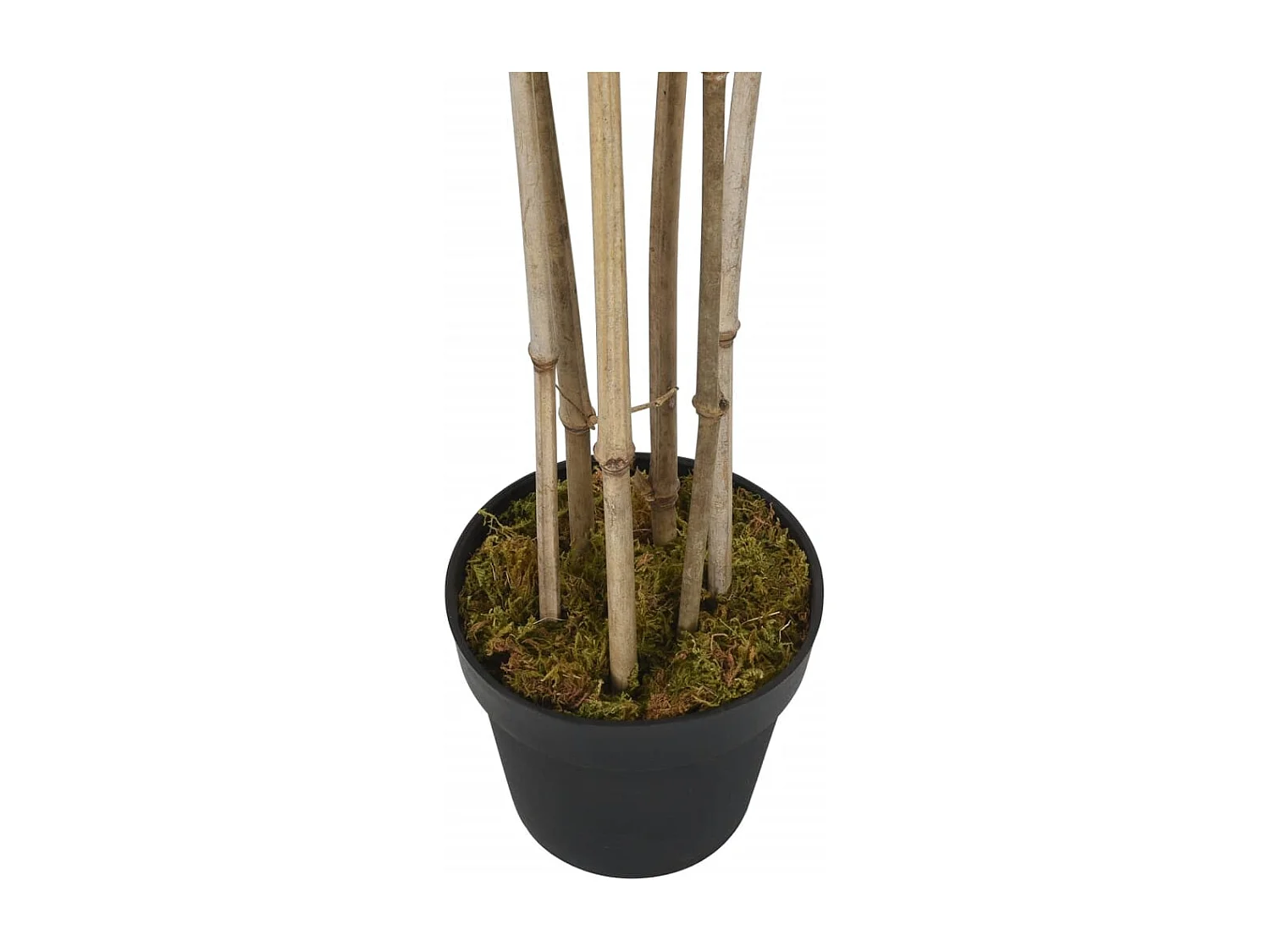Bambu artificial 1380 folhas 200 cm verde