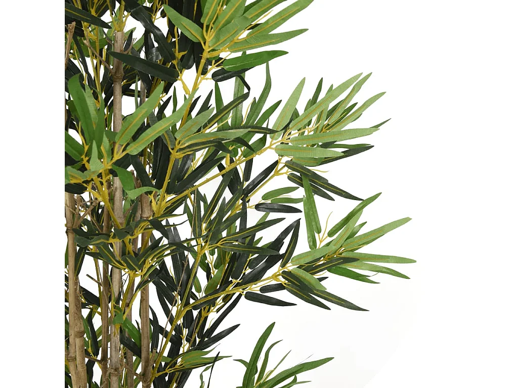 Bambou artificiel 1380 feuilles 200 cm vert