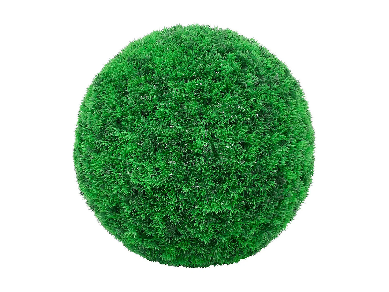 Boules de buis artificielles avec lumières LED 2 pcs vert 27 cm