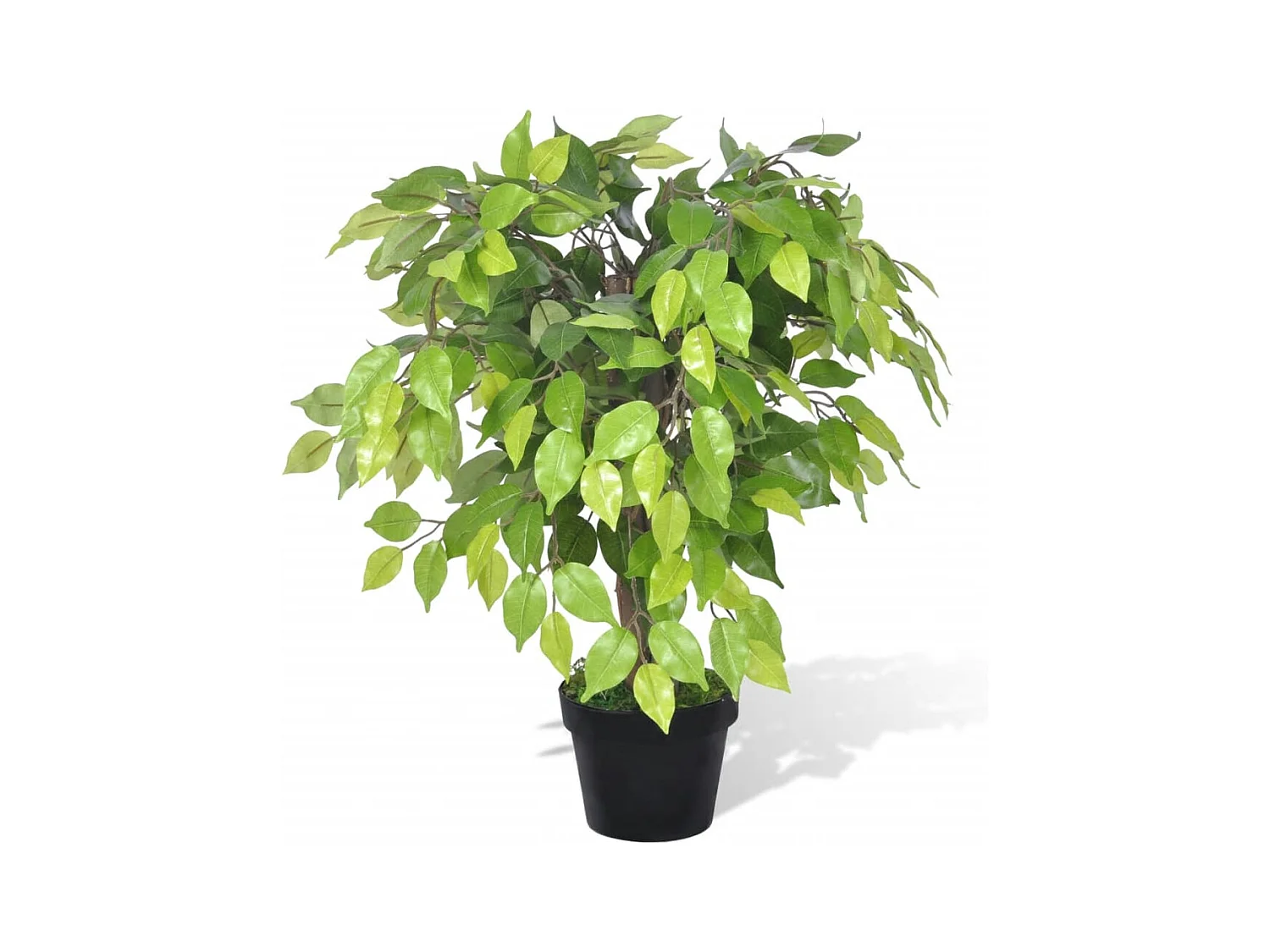 Palmier Artificiel Plastique avec Pot 60 cm