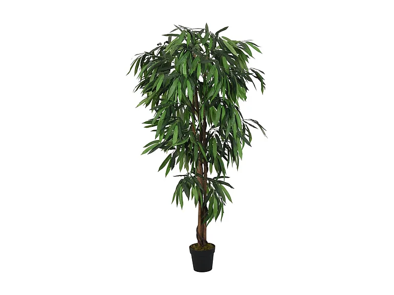 Künstlicher Mangobaum 300 Blätter 80 cm grün