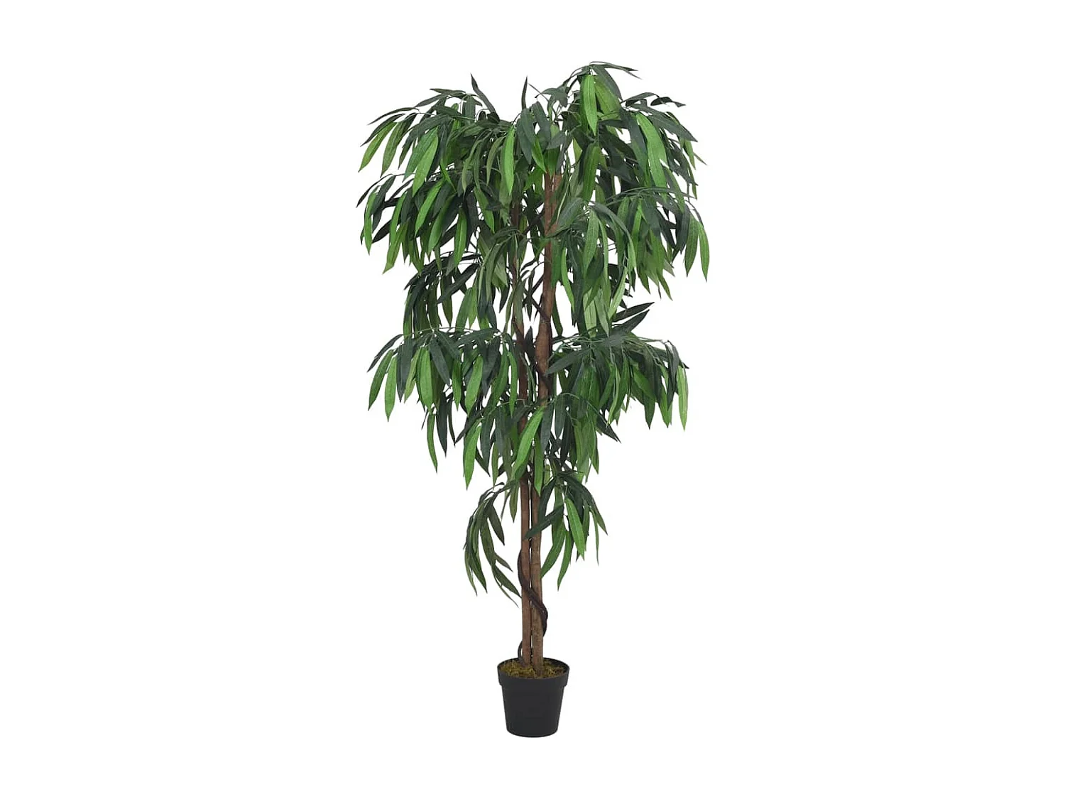 Künstlicher Mangobaum 300 Blätter 80 cm grün