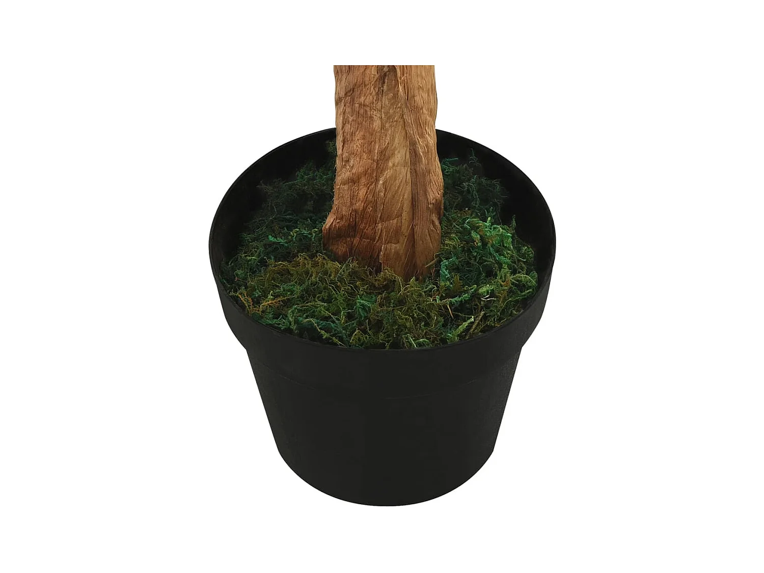 Künstlicher Bananenbaum mit Topf 180 cm Grün