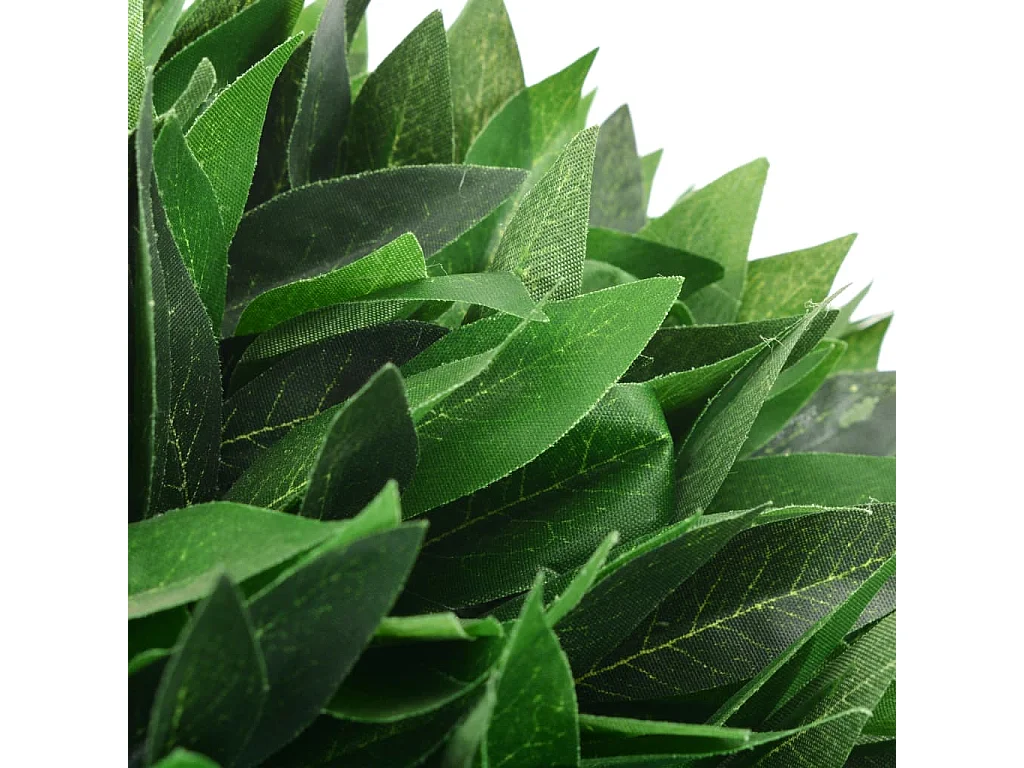 Künstliche Lorbeerpflanze mit grünem Topf 130 cm