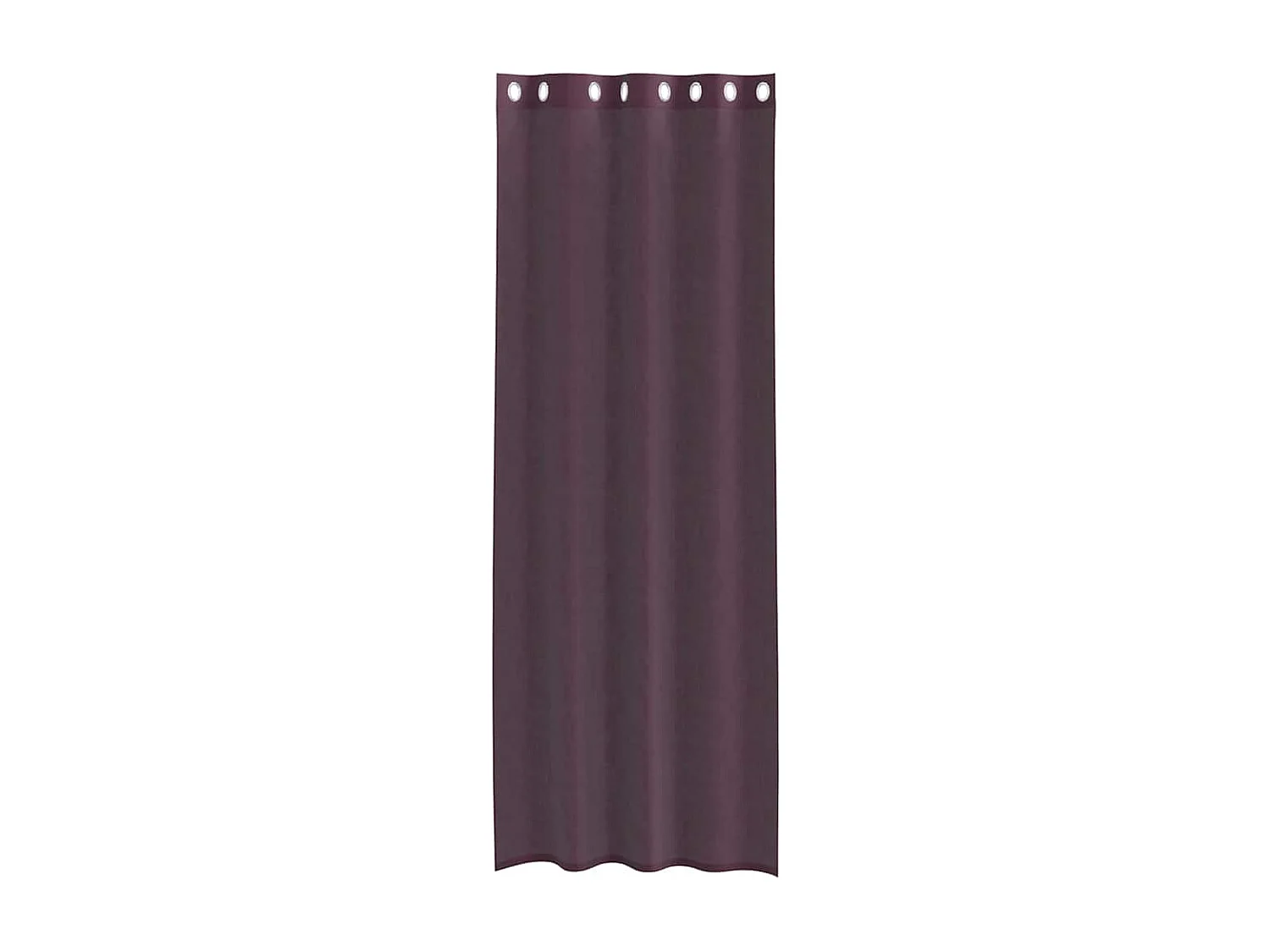 Rideaux en voile avec ?illets 2 pcs violet 140x300 cm