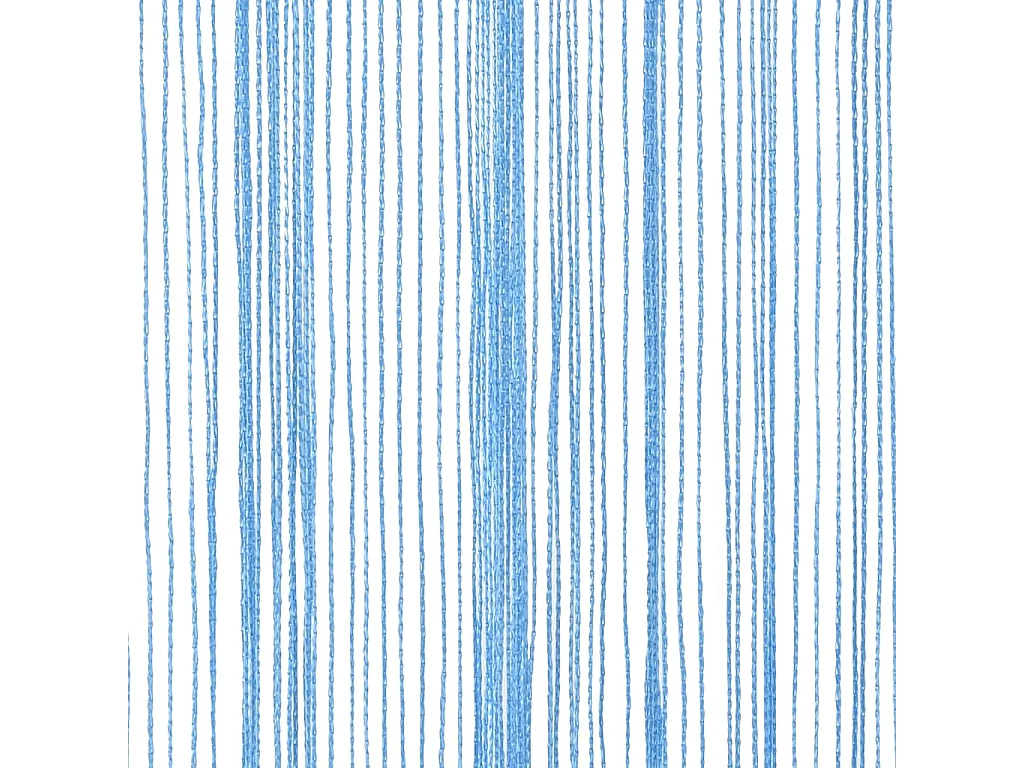 Cortina de corda 2 peças 140 x 250 cm azul claro