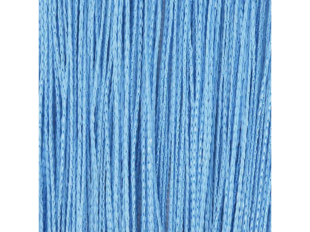 Cortina de corda 2 peças 140 x 250 cm azul claro