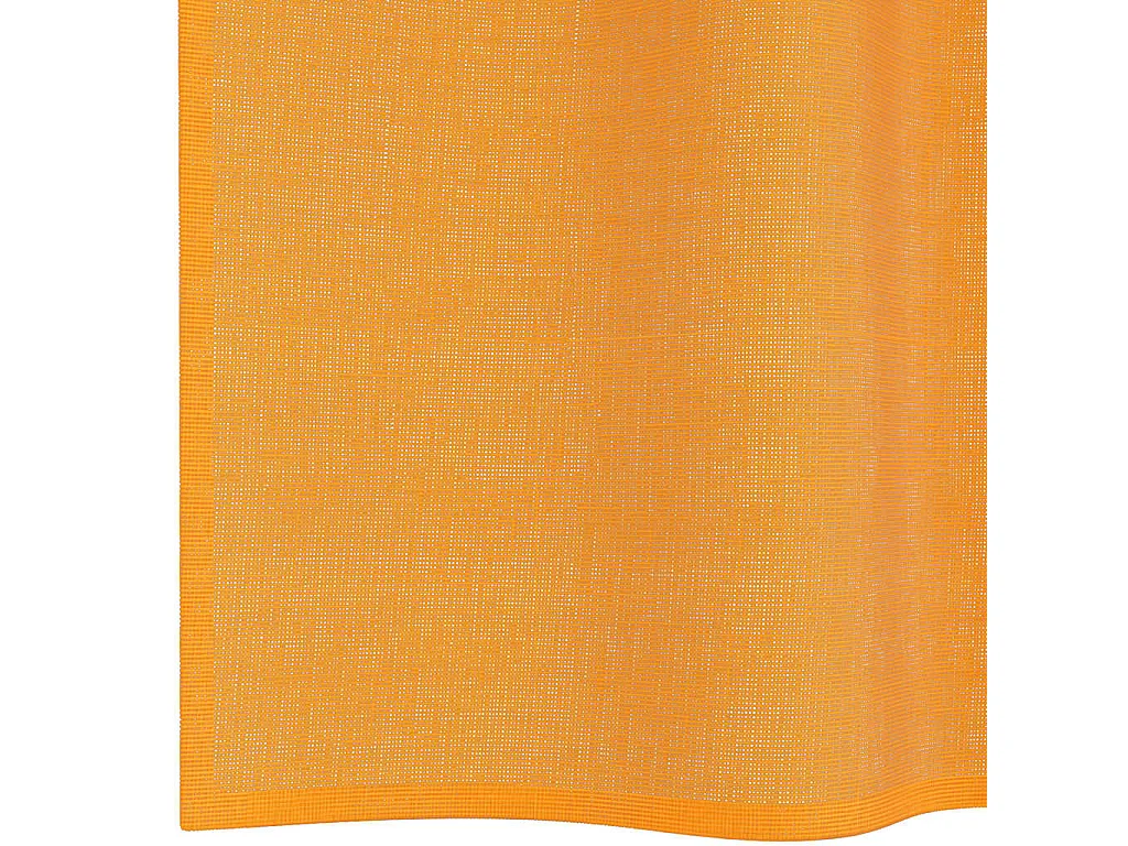 Rideaux en voile avec ?illets 2 pcs orange 140x175 cm
