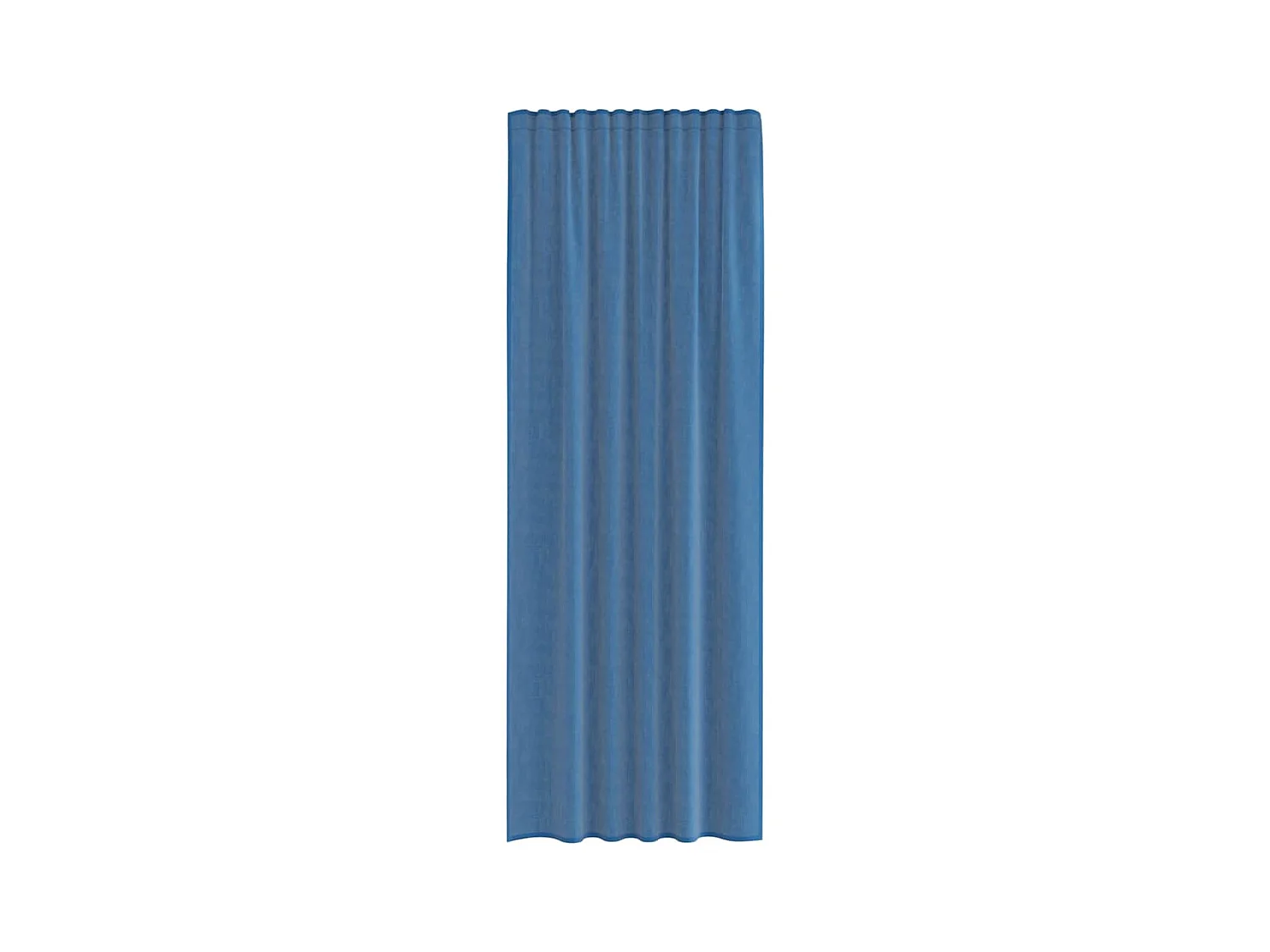 Tende in voile con passanti 2 pz blu royal 140x260 cm