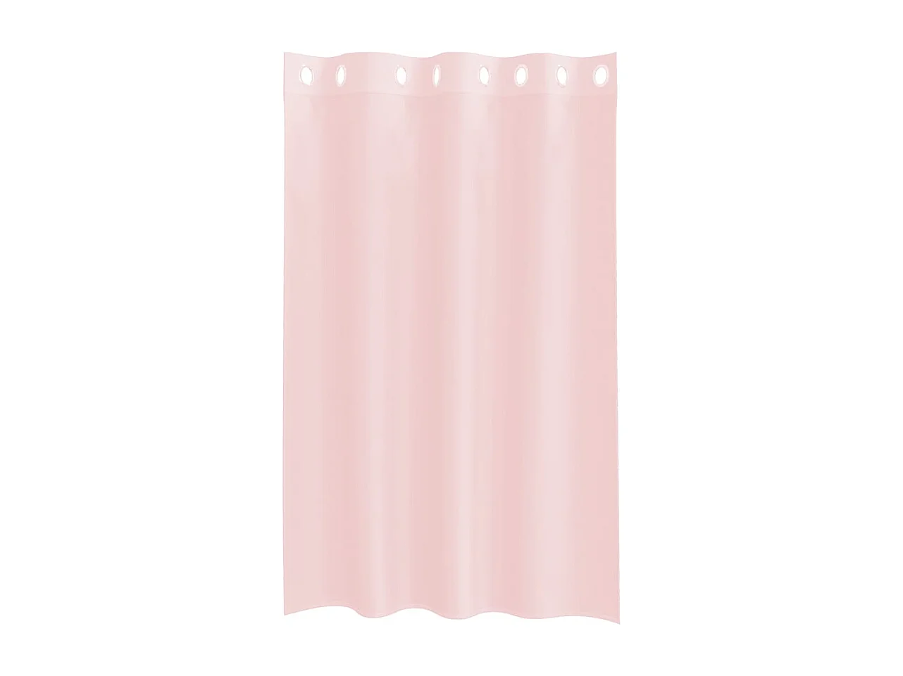 Rideaux en voile avec ?illets 2 pcs rose clair 140x175 cm