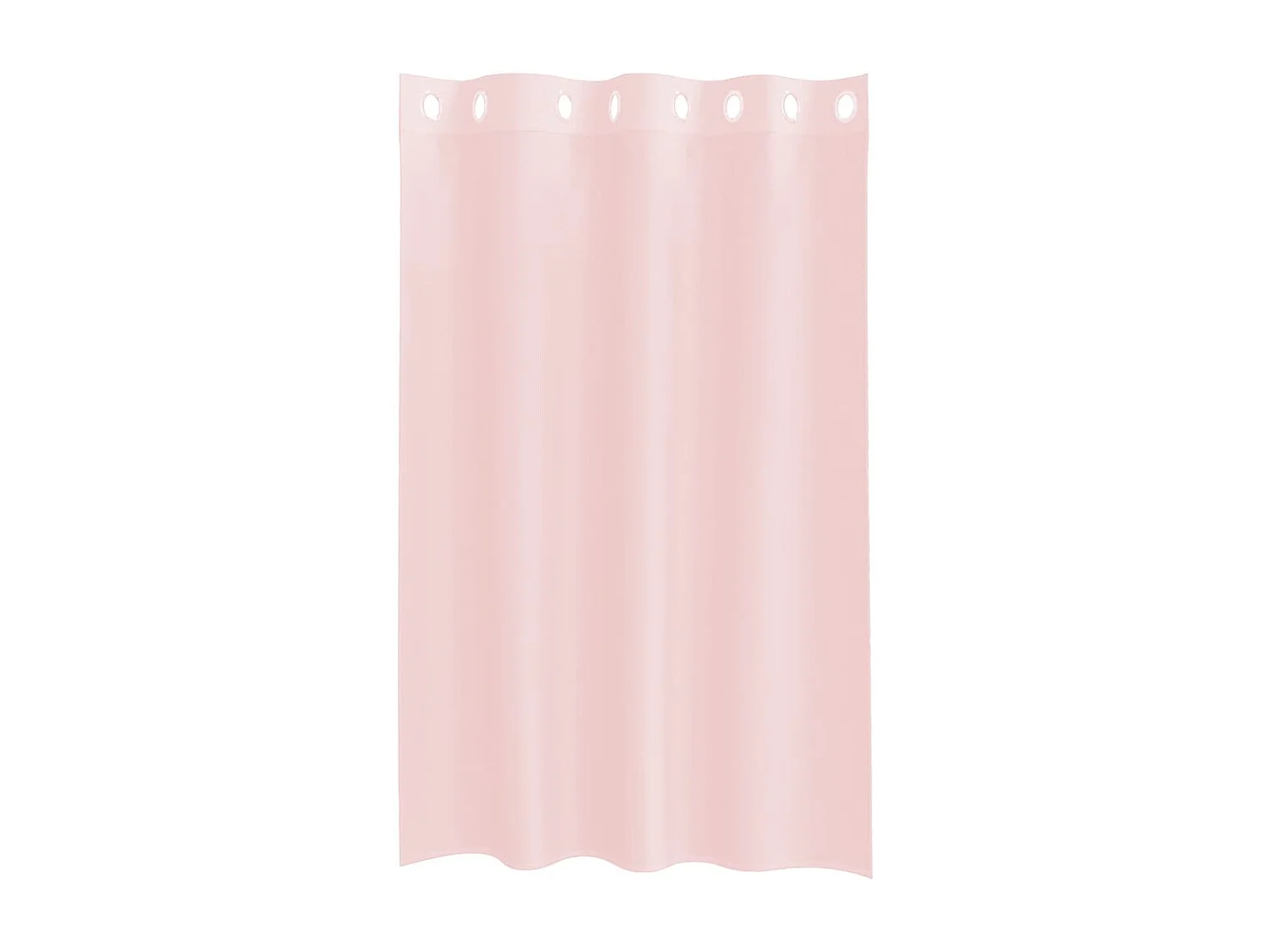 Rideaux en voile avec ?illets 2 pcs rose clair 140x175 cm