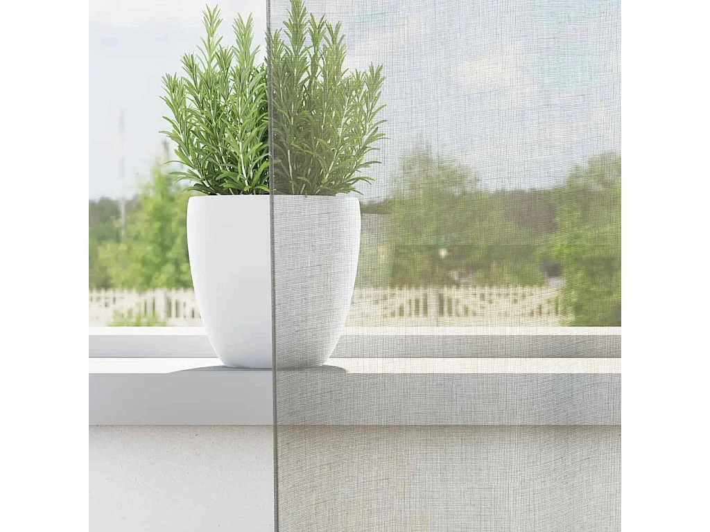 Tende in voile con passanti 2 pz grigio chiaro 140x260 cm