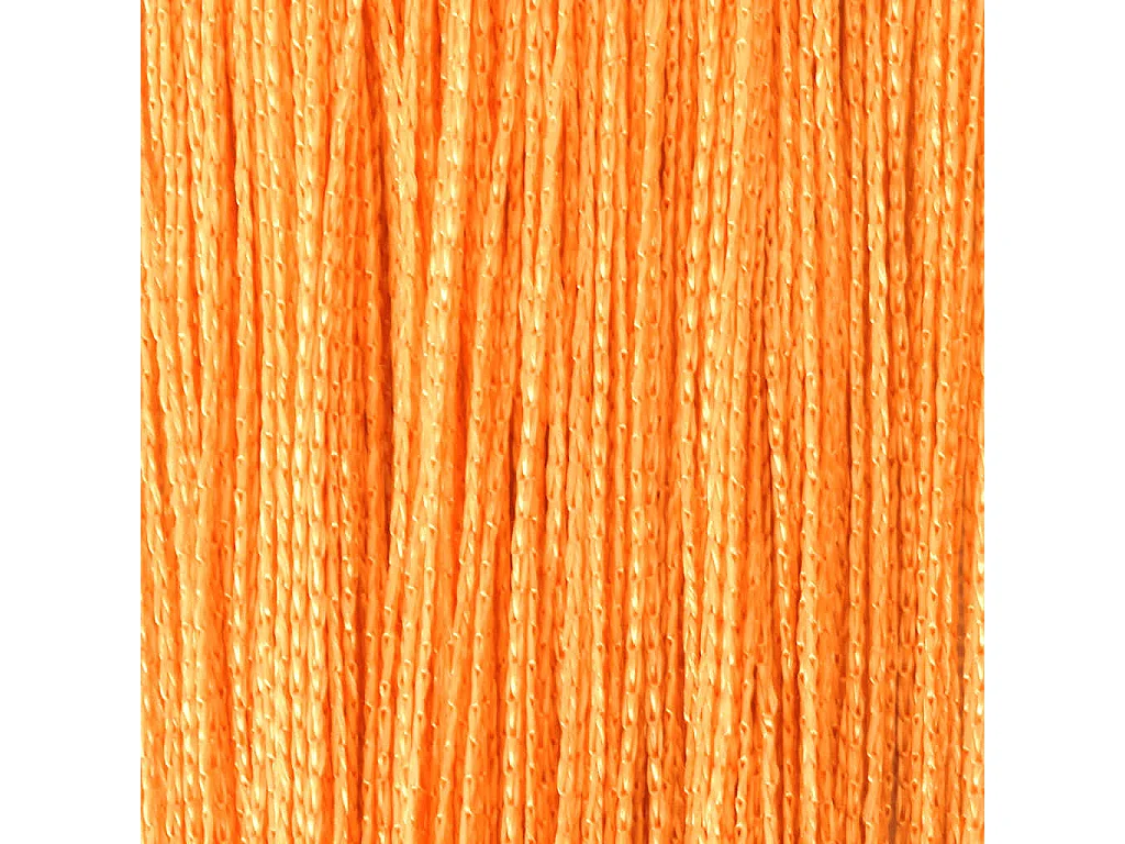 Tende a fili 2 pz arancione 100x250 cm