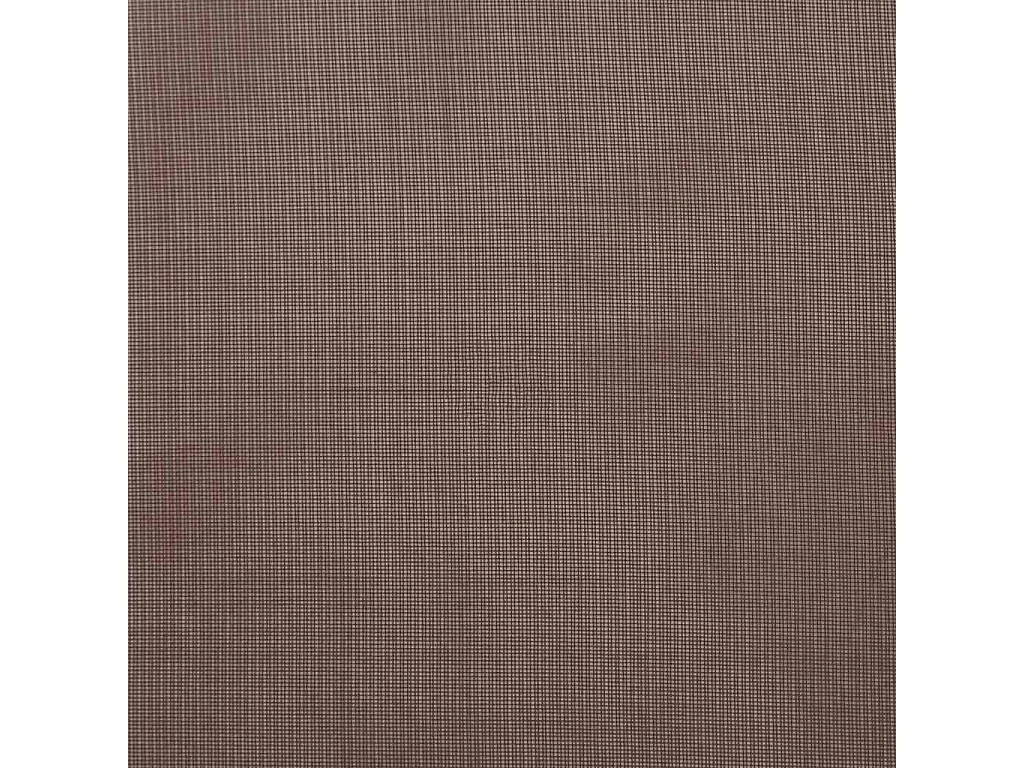 Rideaux en voile avec passe-tringles 2 pcs marron