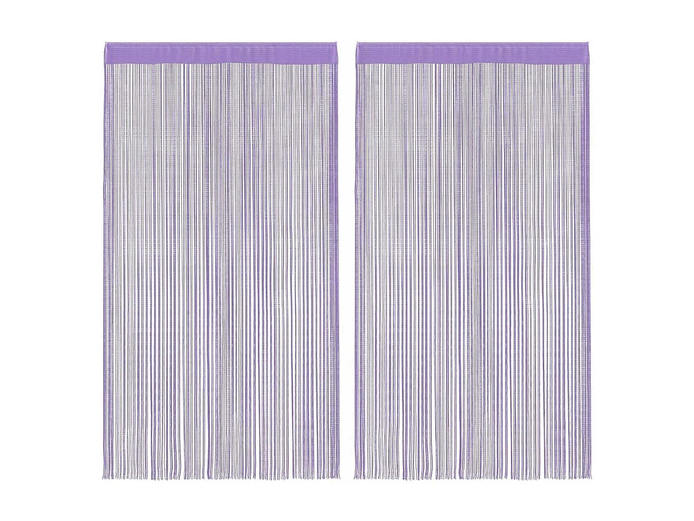 Cortina de corda 2 peças 140 x 250 cm roxo