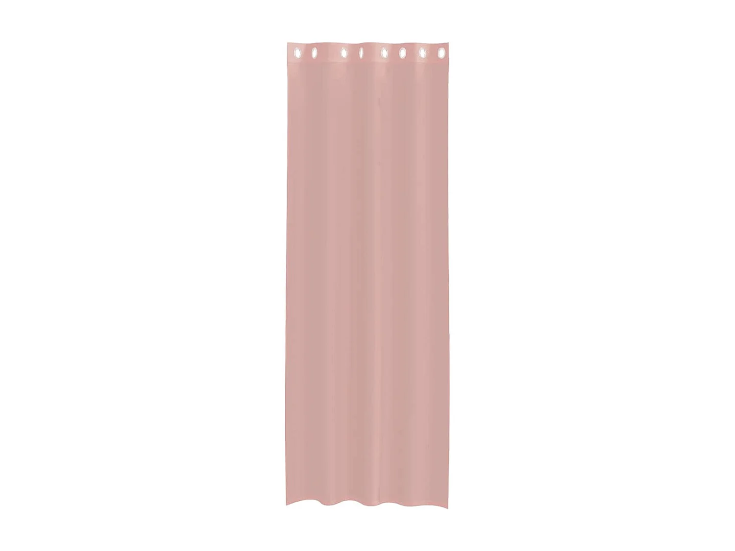 Voile Vorhänge mit Ösen 2 Stk. rosa 140x260 cm