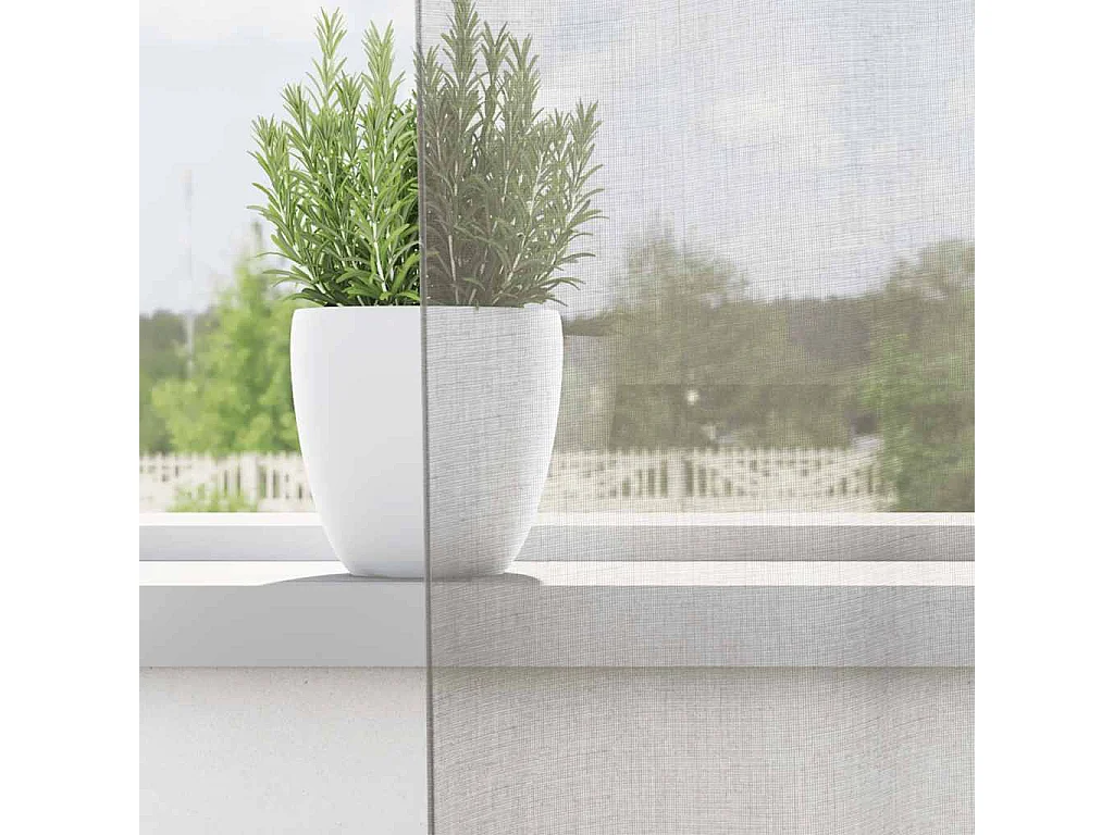 Cortinas de voile con ojales 2 uds gris claro 140x175 cm