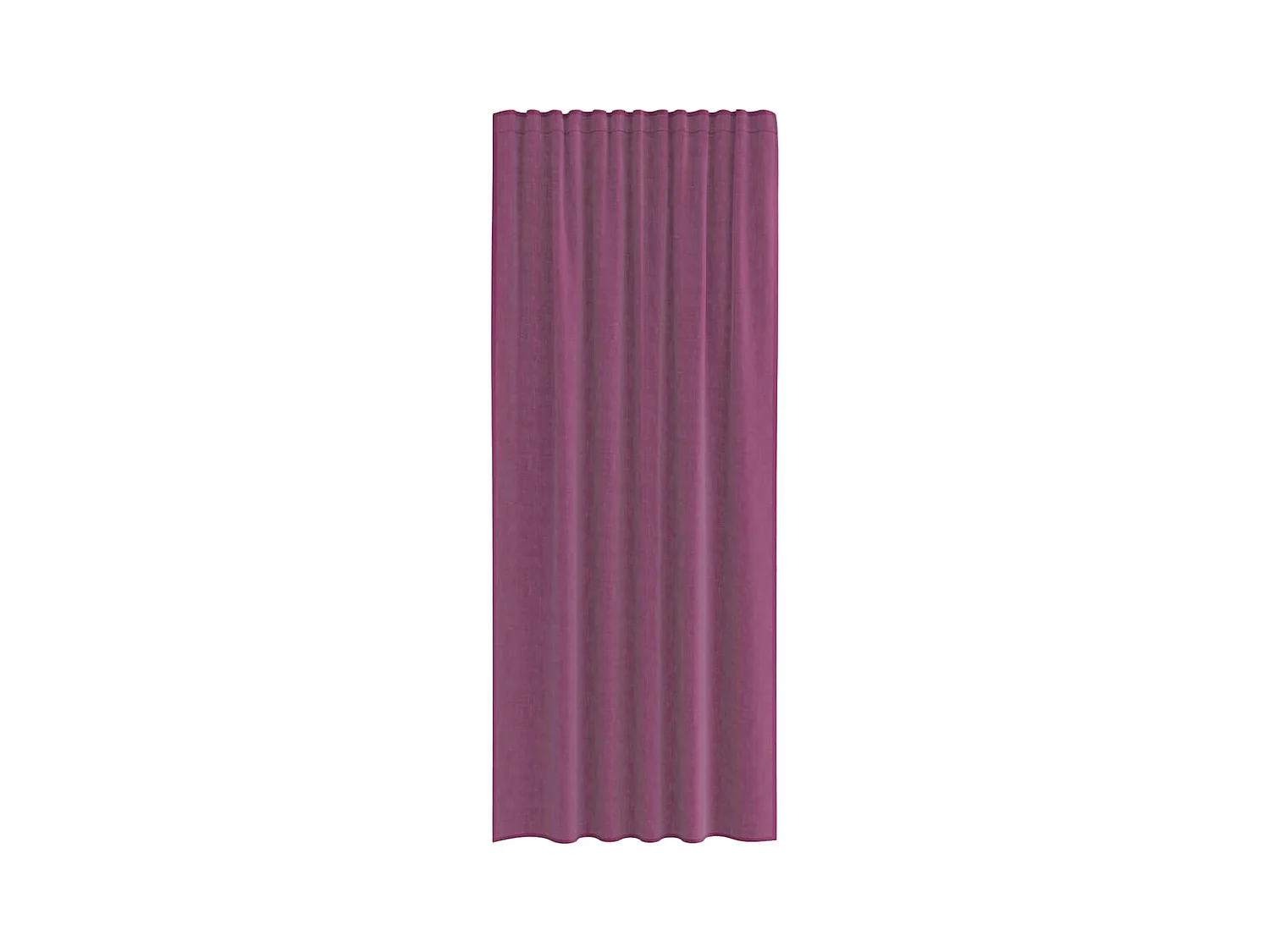 Tende in voile con passanti 2 pz viola 140x225 cm