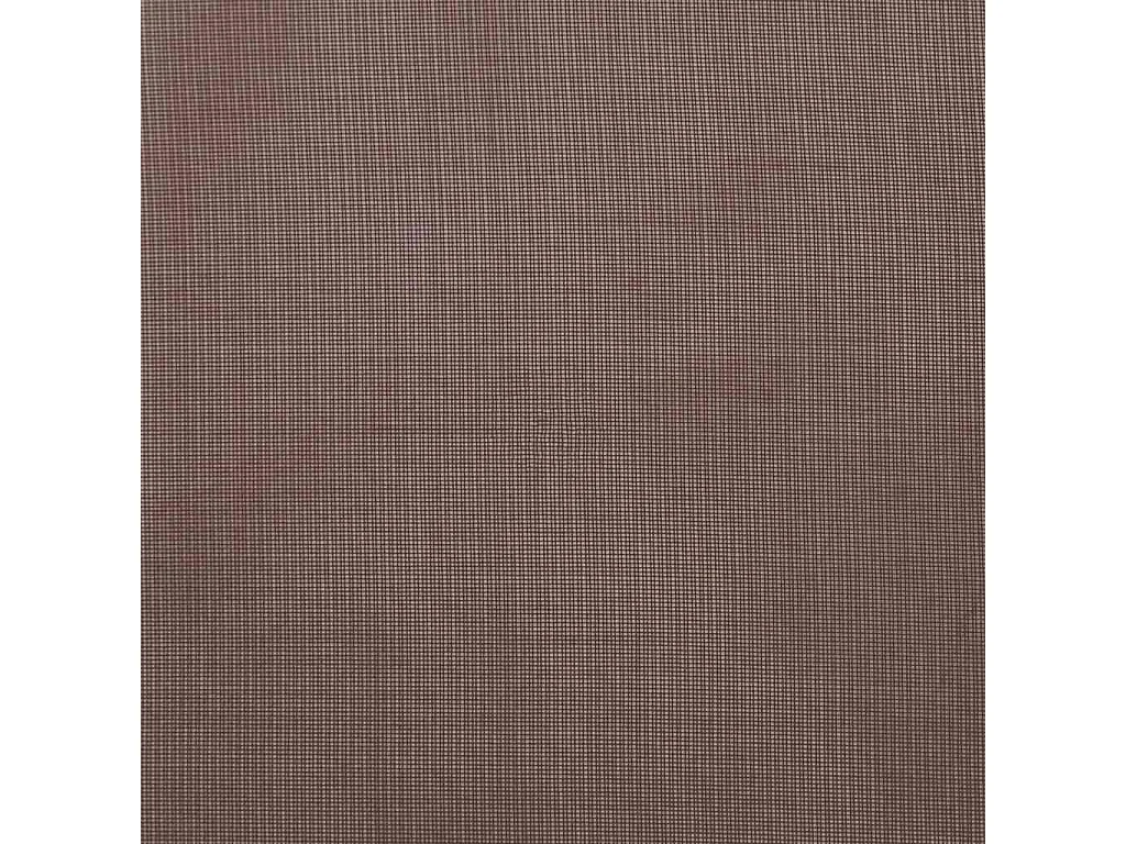 Rideaux en voile avec passants 2 pcs marron