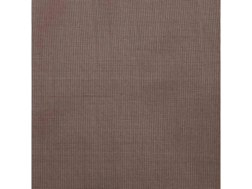 Cortinas de voile con ojales 2 uds marrón 140x140 cm