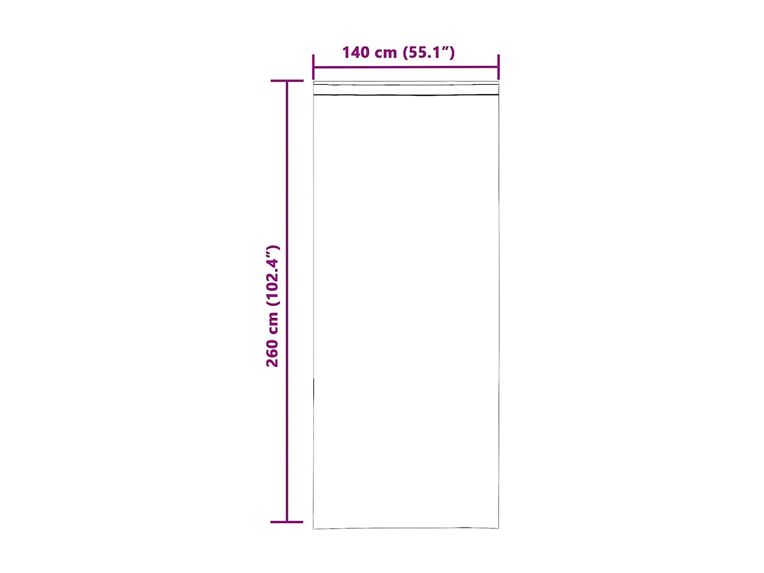 Cortinas de voile com laços 2 peças vermelho bordô 140x260 cm