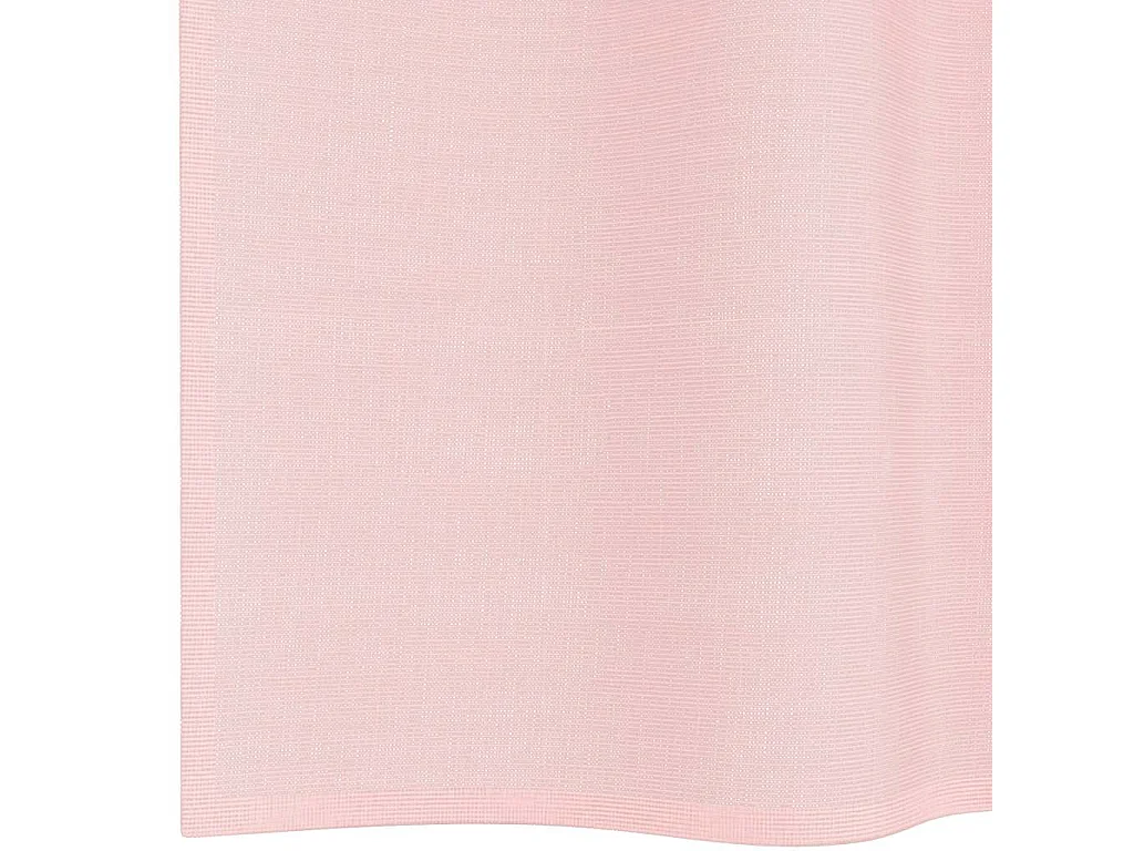 Rideaux en voile avec ?illets 2 pcs rose clair 140x300 cm