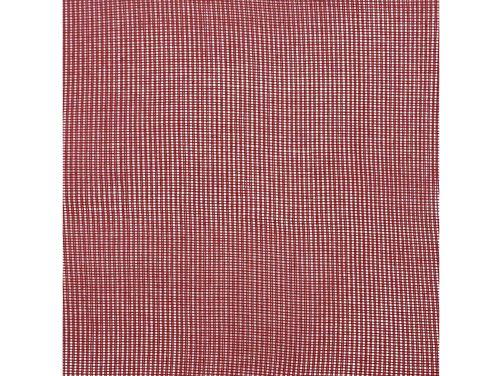 Cortinas de voile com bolsos de haste 2 peças vermelho bordô