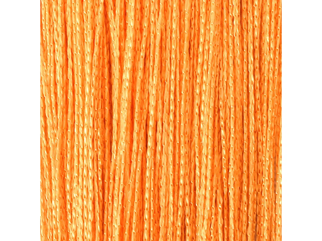 Cortina de corda 2 peças 140 x 250 cm laranja