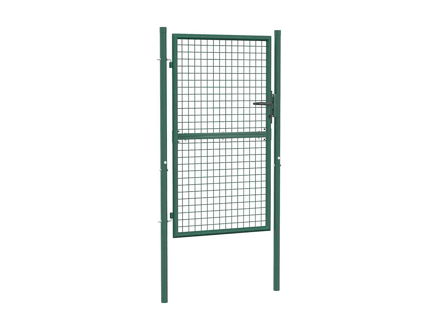 Portail de cl?ture acier 100x150 cm vert