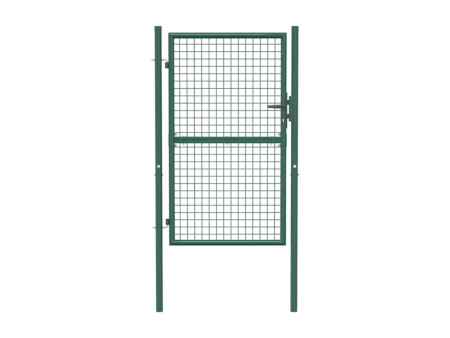 Portail de cl?ture acier 100x150 cm vert
