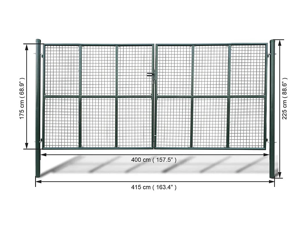 Portillon Maille 415 x 225 cm / 400 x 175 cm