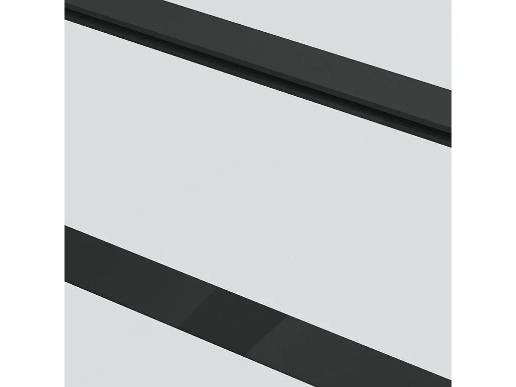 Porte coulissante et quincaillerie Verre ESG/Aluminium 76x205cm