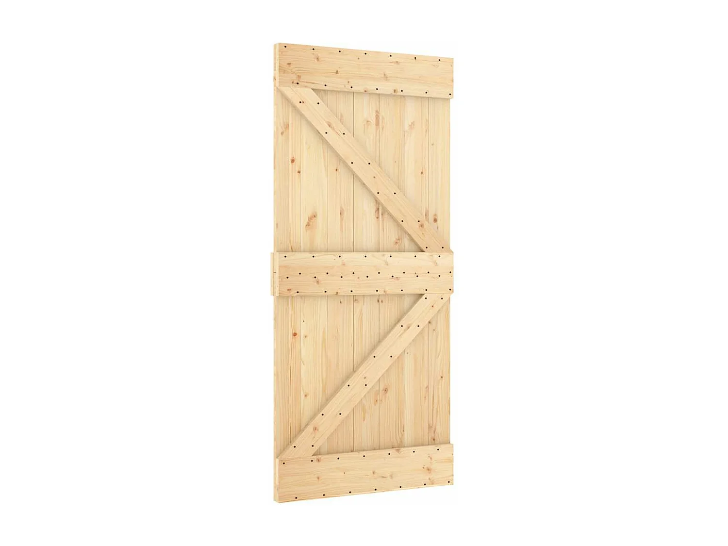 Porte NARVIK 95x210 cm bois massif de pin