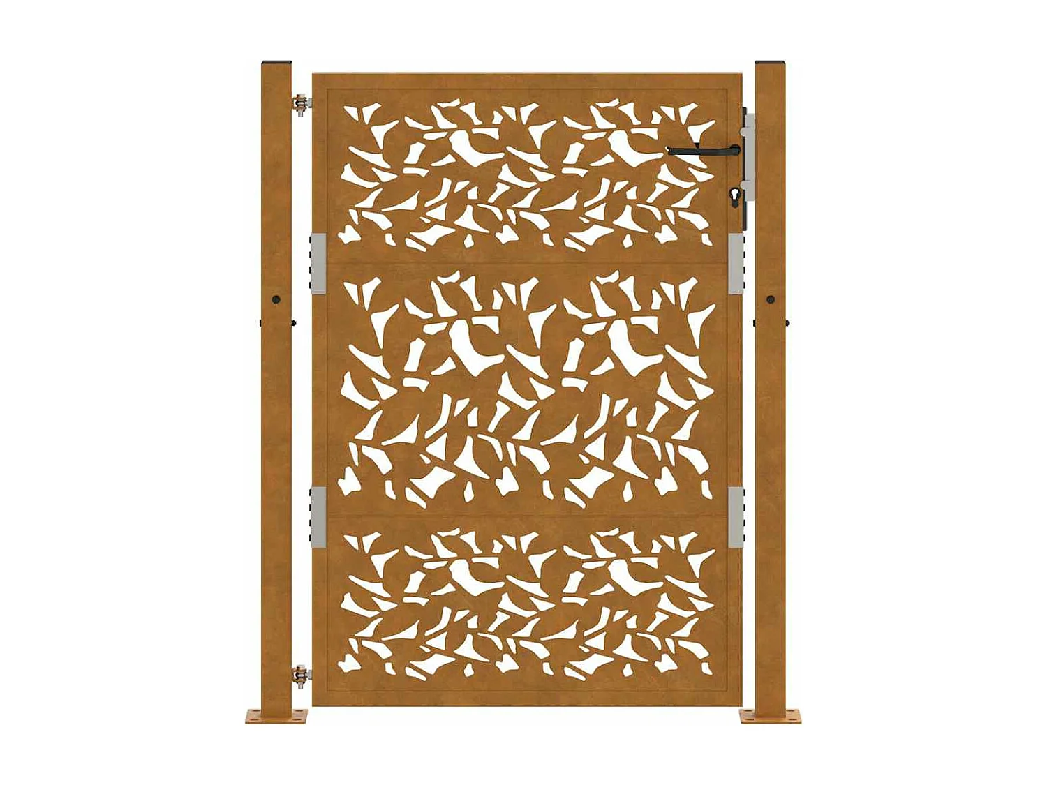 Weerbestendig stalen tuinpoortbladontwerp