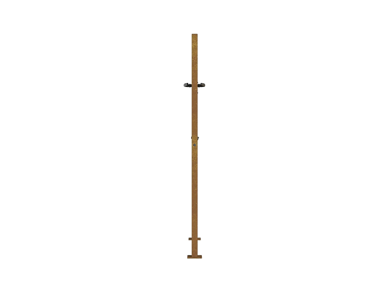 Portail de jardin 105x155 cm acier corten conception de l'arbre
