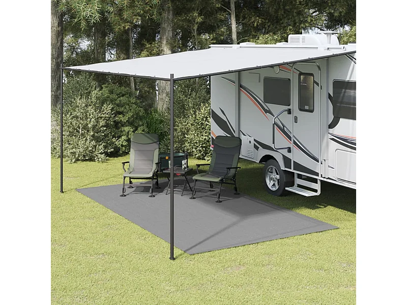 Tapis de tente anthracite 4,5x2,5 m