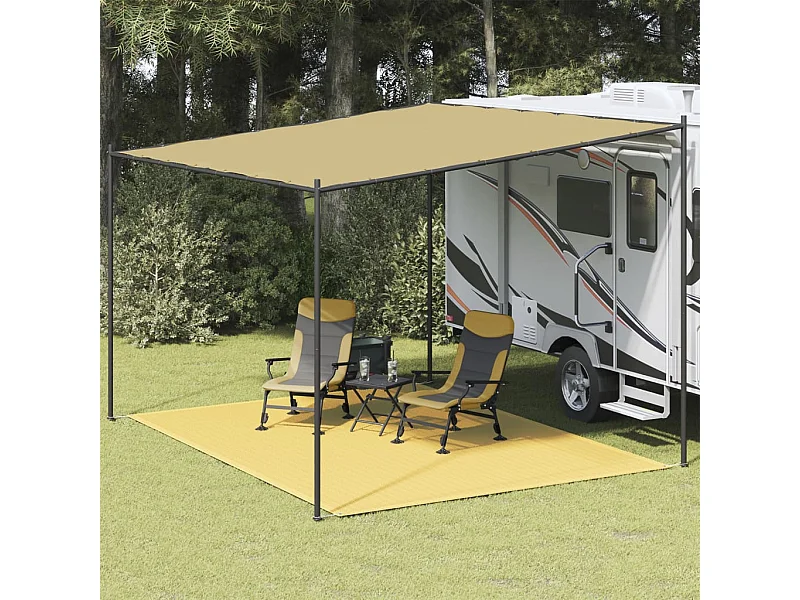 Tapis de tente 300x400 cm Beige
