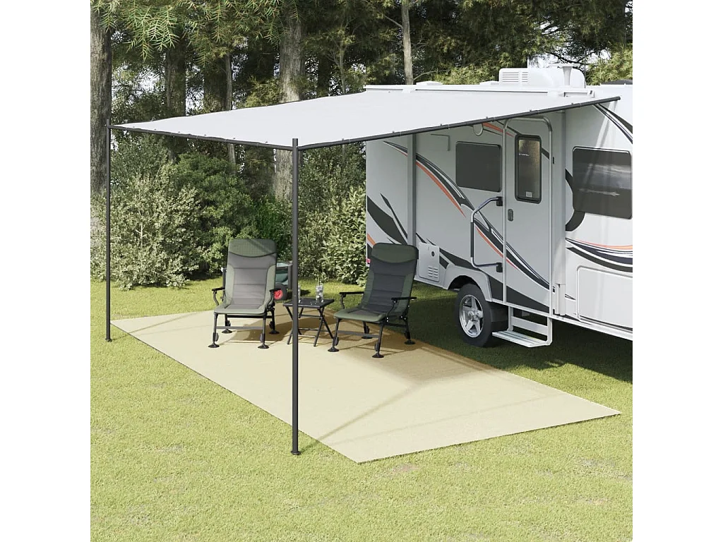 Tapete tenda creme 6x2,5 m