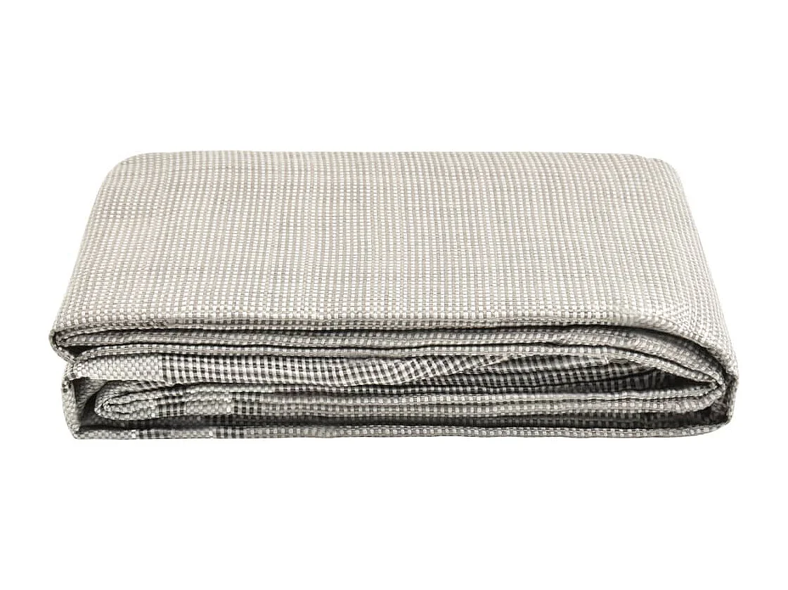 Tapis de tente 650x300 cm Gris foncé