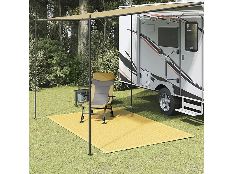 Esteira de tenda 250x300 cm Bege