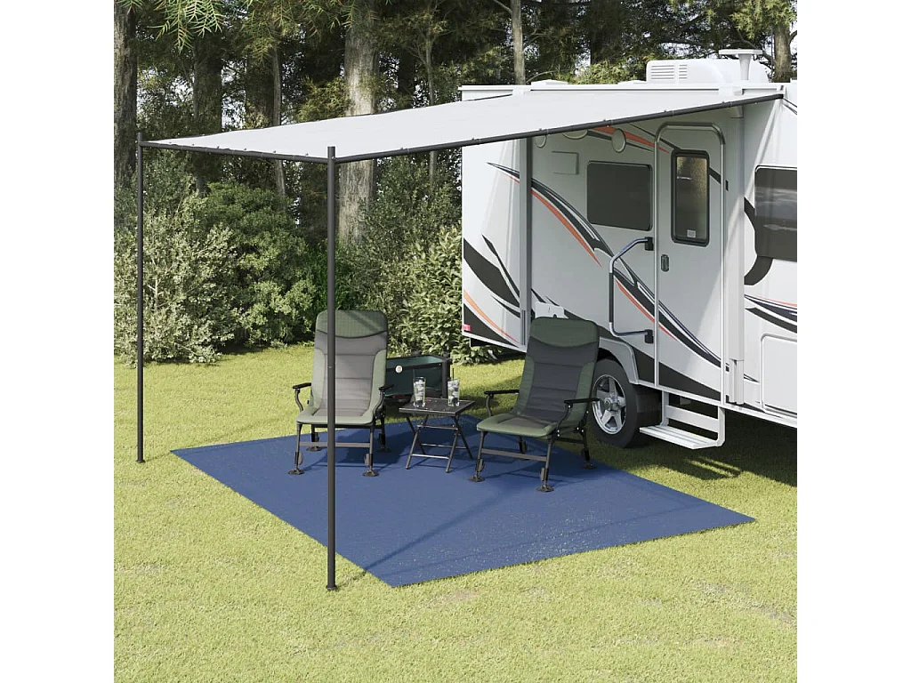 Tapis de tente bleu 3,5x2,5 m