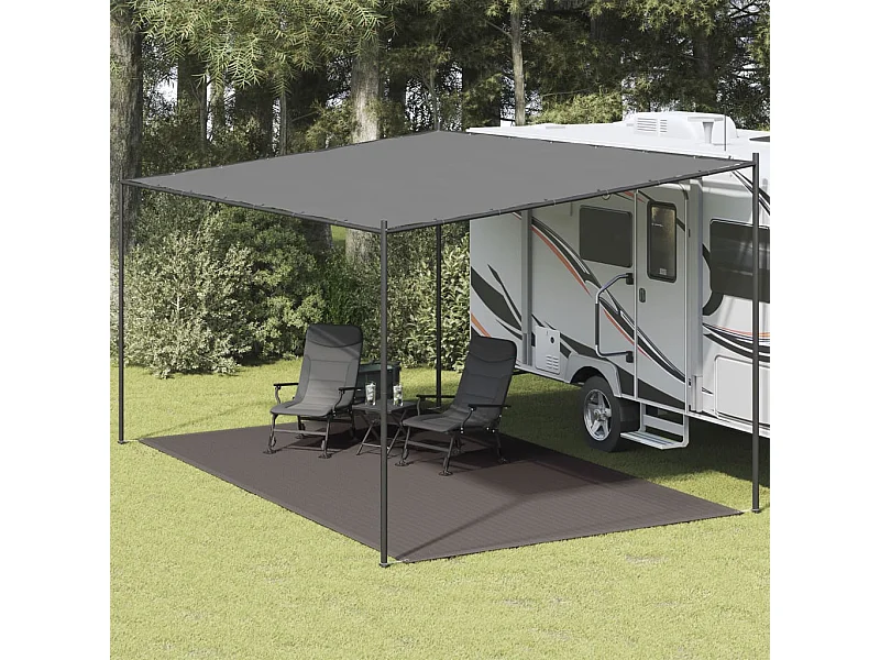 Tenttapijt 300 x 500 cm Antraciet