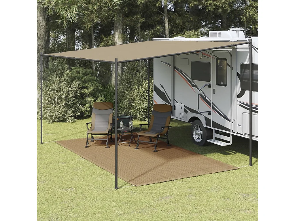 Tapis de tente 250x350 cm Taupe