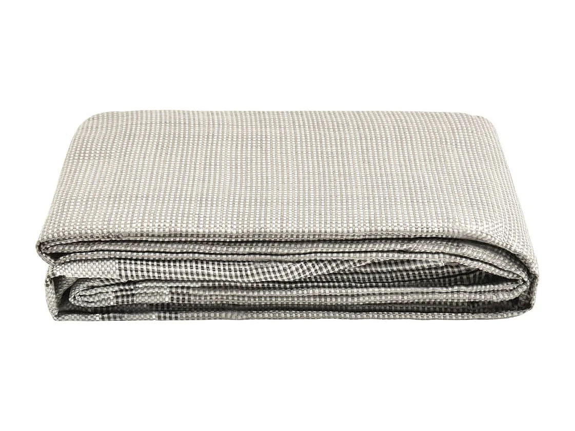 Tapis de tente 650x250 cm Gris foncé