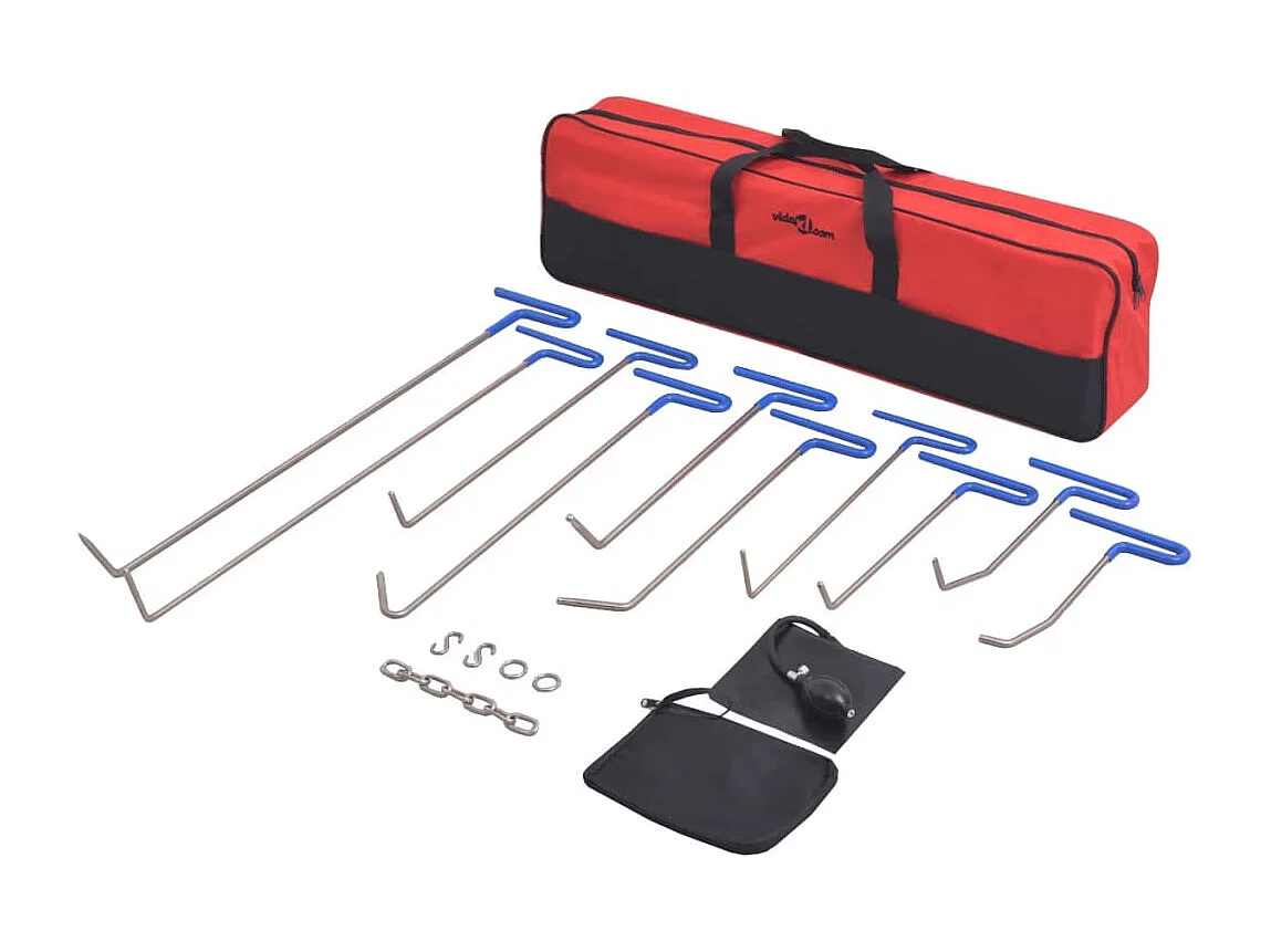 Kit de débosselage sans peinture 16 pièces Acier inoxydable