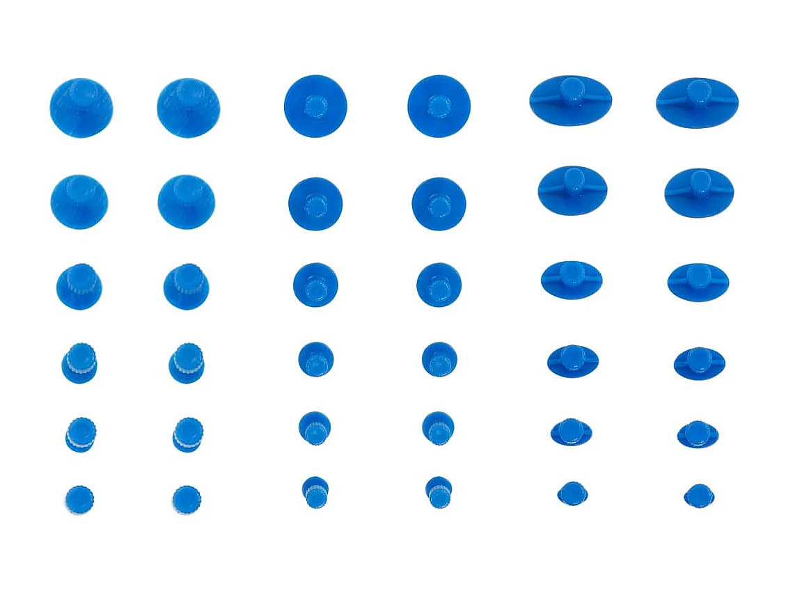 36 peças de ferramenta de remoção de amassados de carro