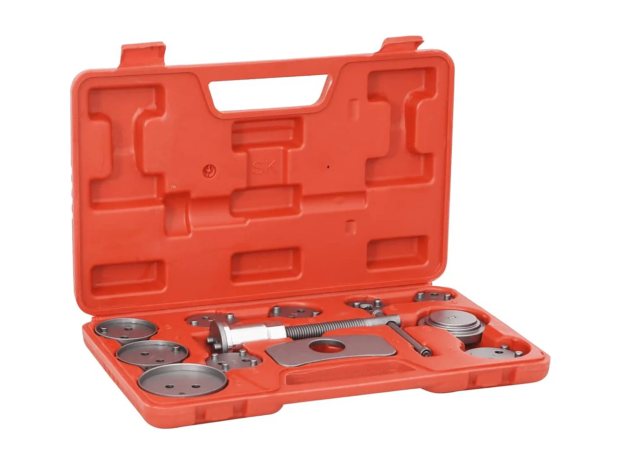 Kit de ferramentas para pinça de freio a disco de 12 peças